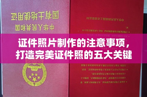 长宁证件照片制作的注意事项，打造完美证件照的五大关键点